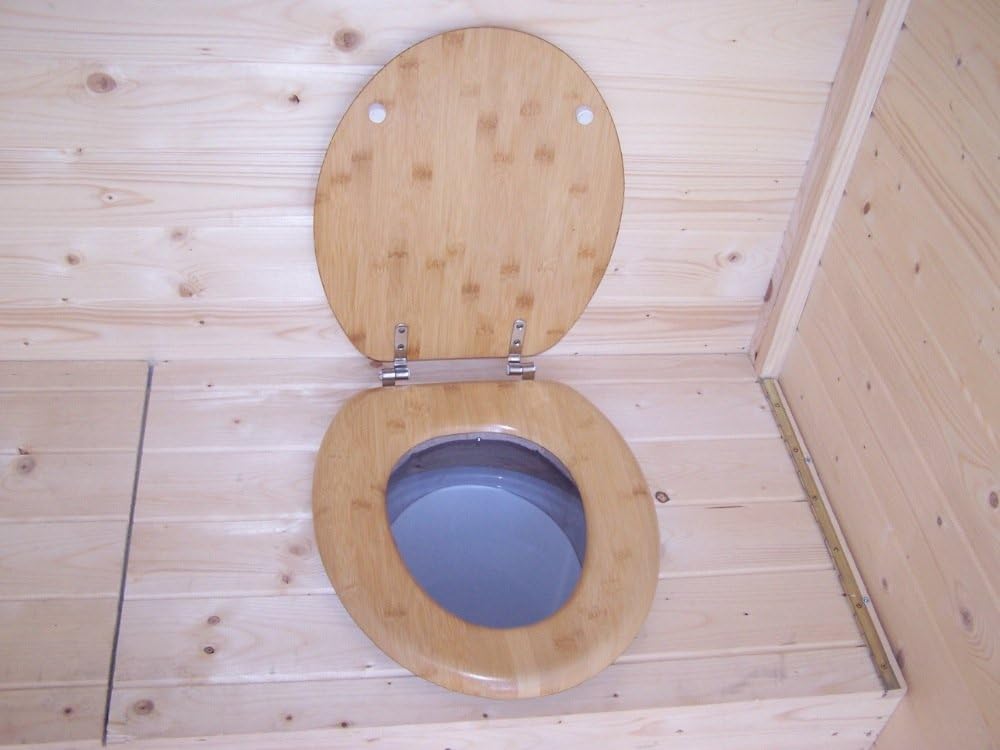 Abri WC bois - panneau 16mm, lave-mains, 1.81m2