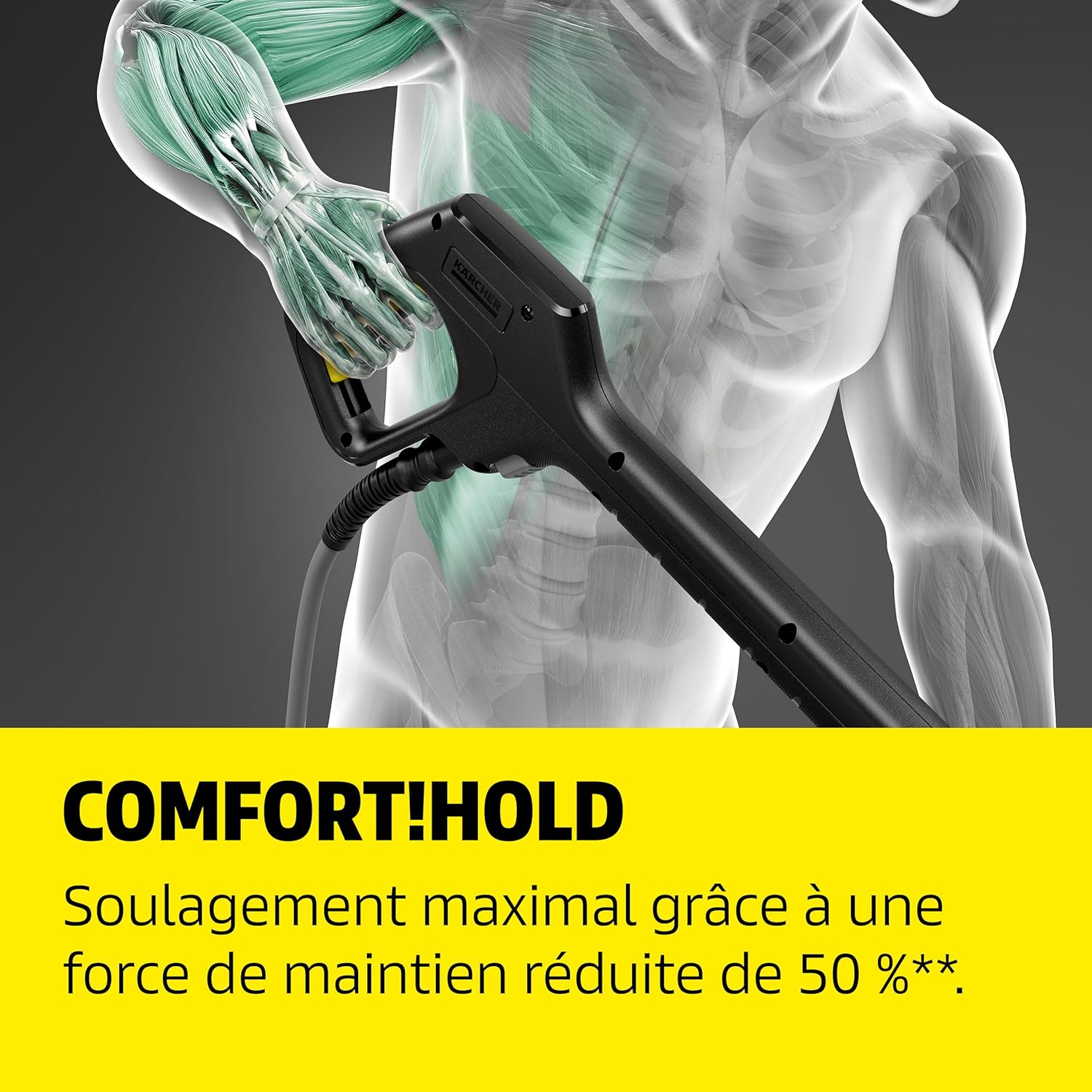 jardinite - K 5 Comfort Premium - 145 bar, 500 l/h, 40m²/h, tuyau flexible