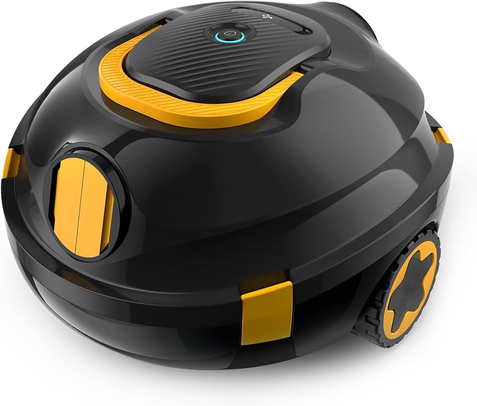 jardinite - Robot piscine sans fil - 120min autonomie, 110㎡, léger, puissant