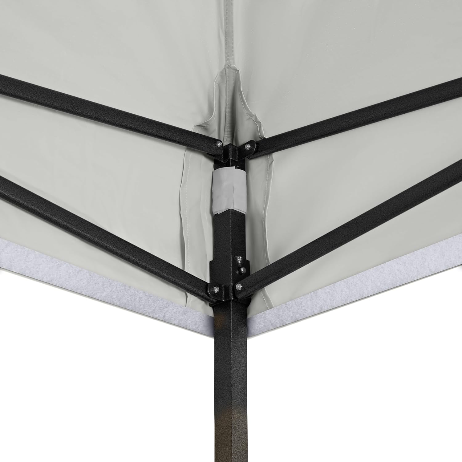 jardinite - Pop-up tonnelle série 3x3m - blanche, 100% imperméable