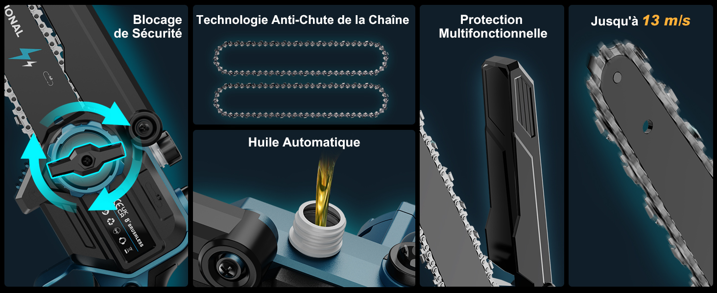 Tronconneuse a Batterie
