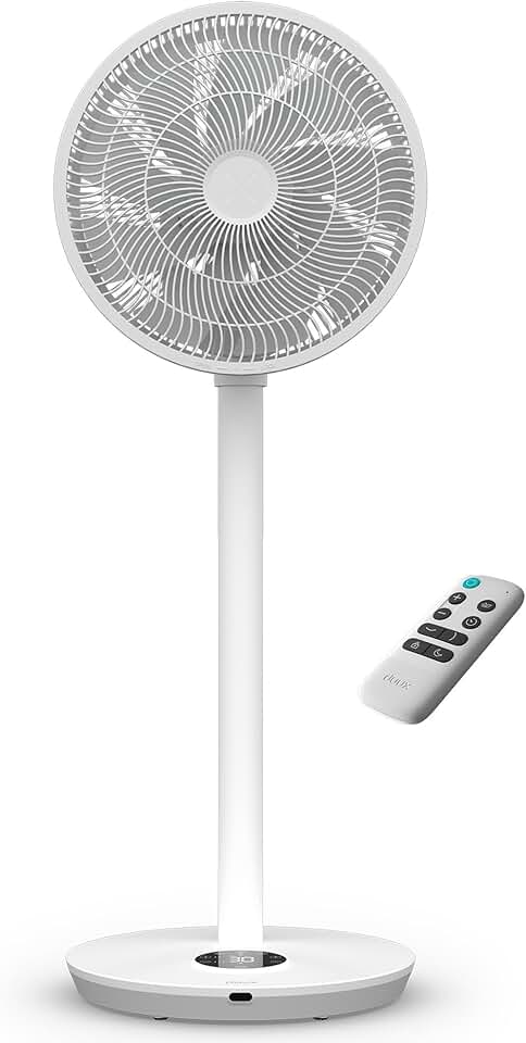jardinite - Whisper Flex 2 - 54-92cm - ventilateur silencieux, mode nuit, 2W, télécommande