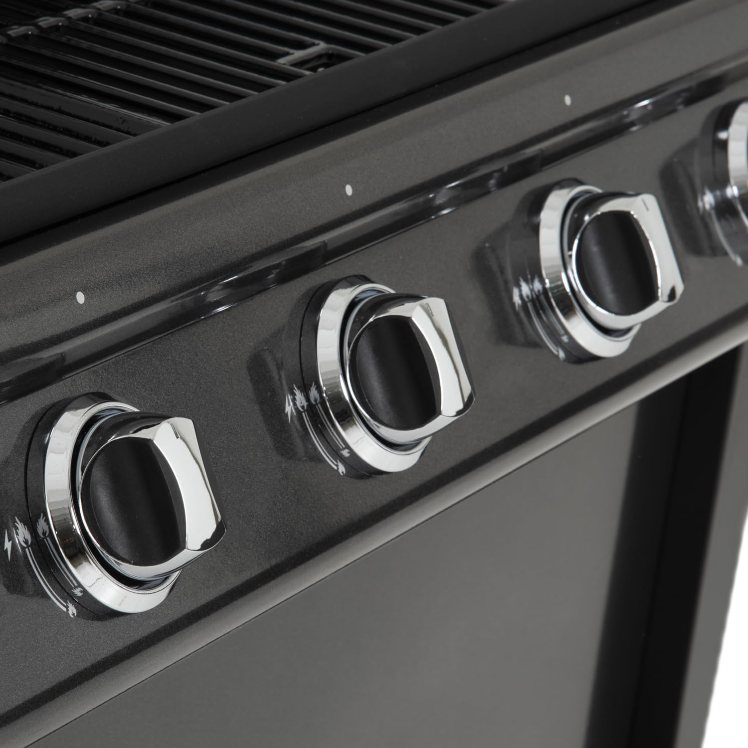 jardinite - Barbecue gaz RENO - 4 brûleurs 14kW avec thermomètre