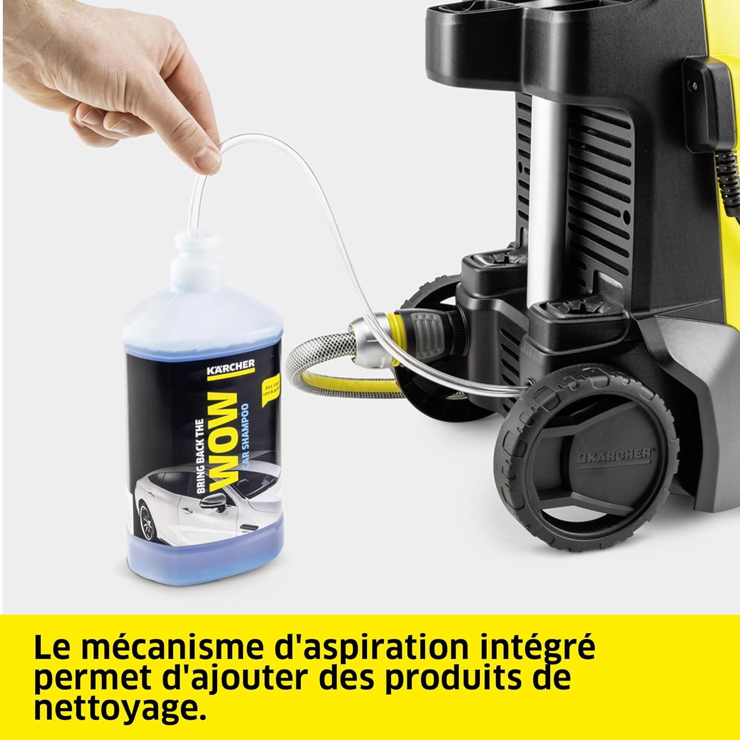 jardinite - K4 Classic - 4,6kg - 130 bar, 420 l/h, kit voiture, Rotabuse